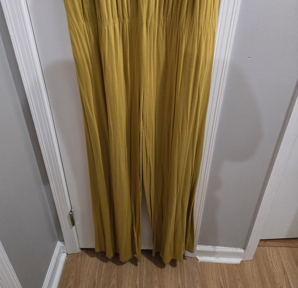 Ashley Stewart Mustard Jumpsuit - Picture 2 of 6